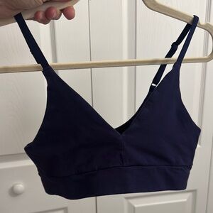 Pact 3 pair of Blue Black Beige Triangle Bra with Adjustable Straps